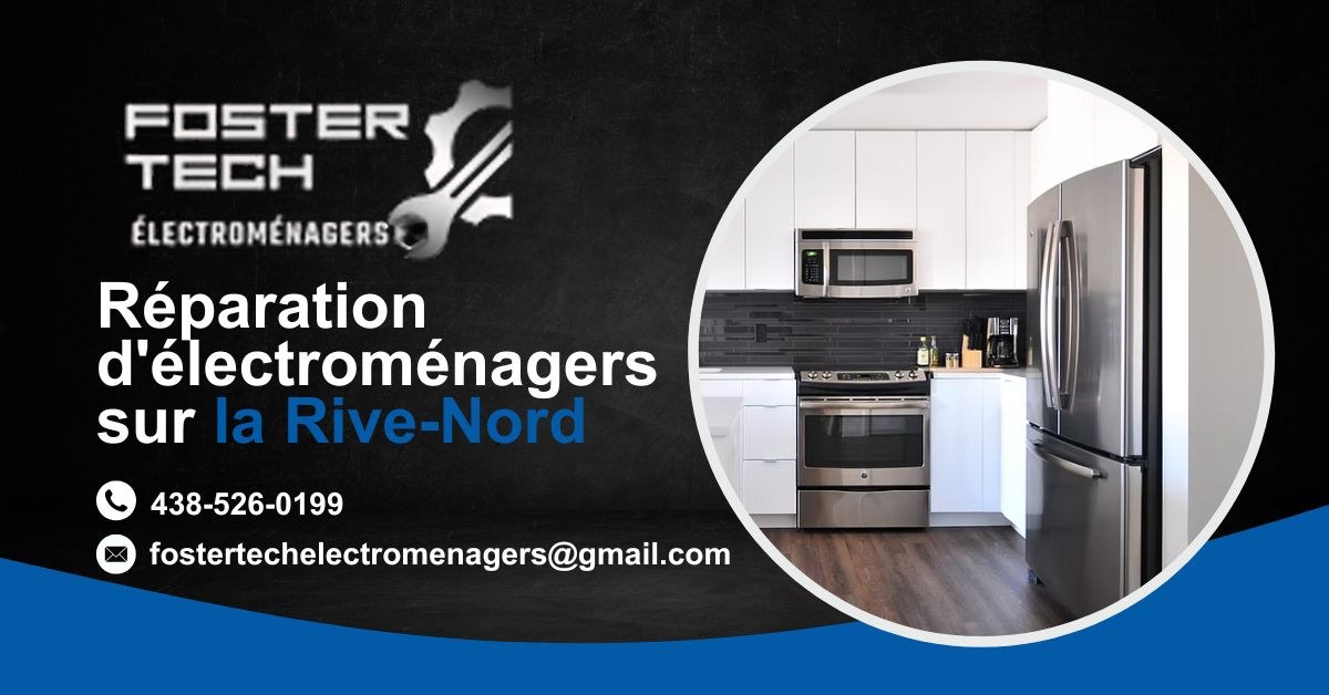 Bannière Foster Tech Électroménager