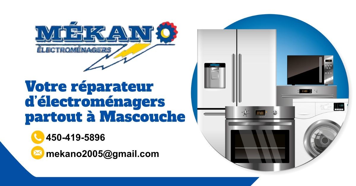 Bannière Mékano Électroménagers